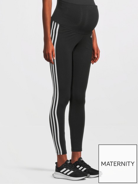 adidas-sportswear-womens-sportswear-maternity-leggings-blackwhite