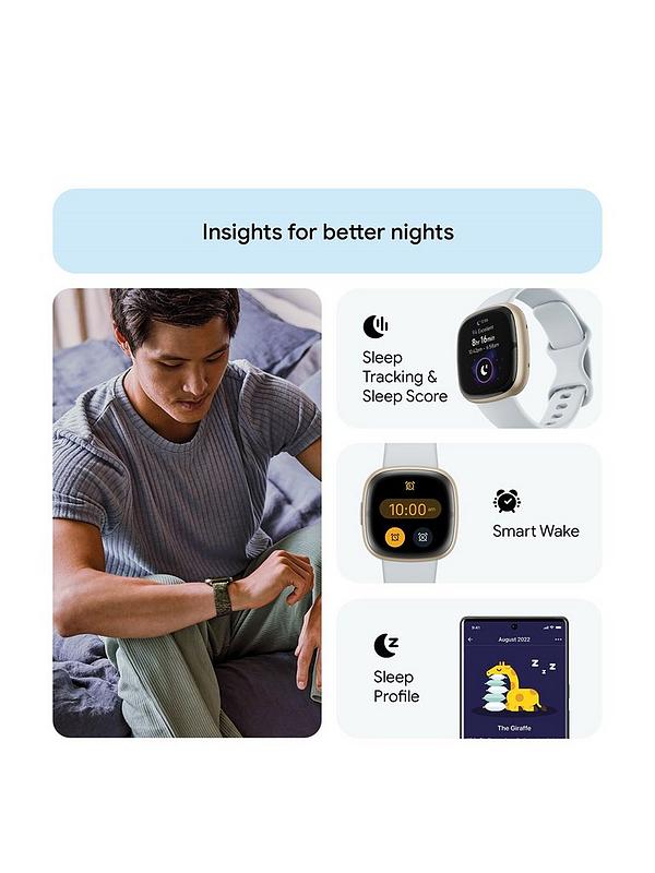 Fitbit Sense 2, Health and Fitness Smartwatch