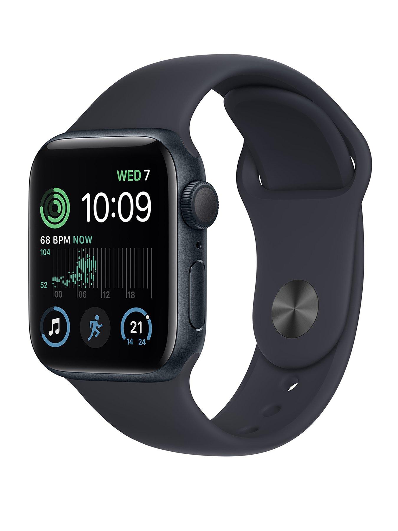 Apple Watch SE GPS 2022 40mm Midnight Aluminium Case with