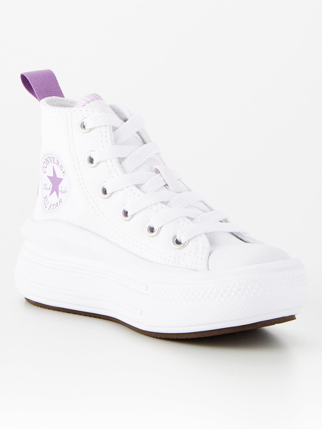 Purple deals converse boots