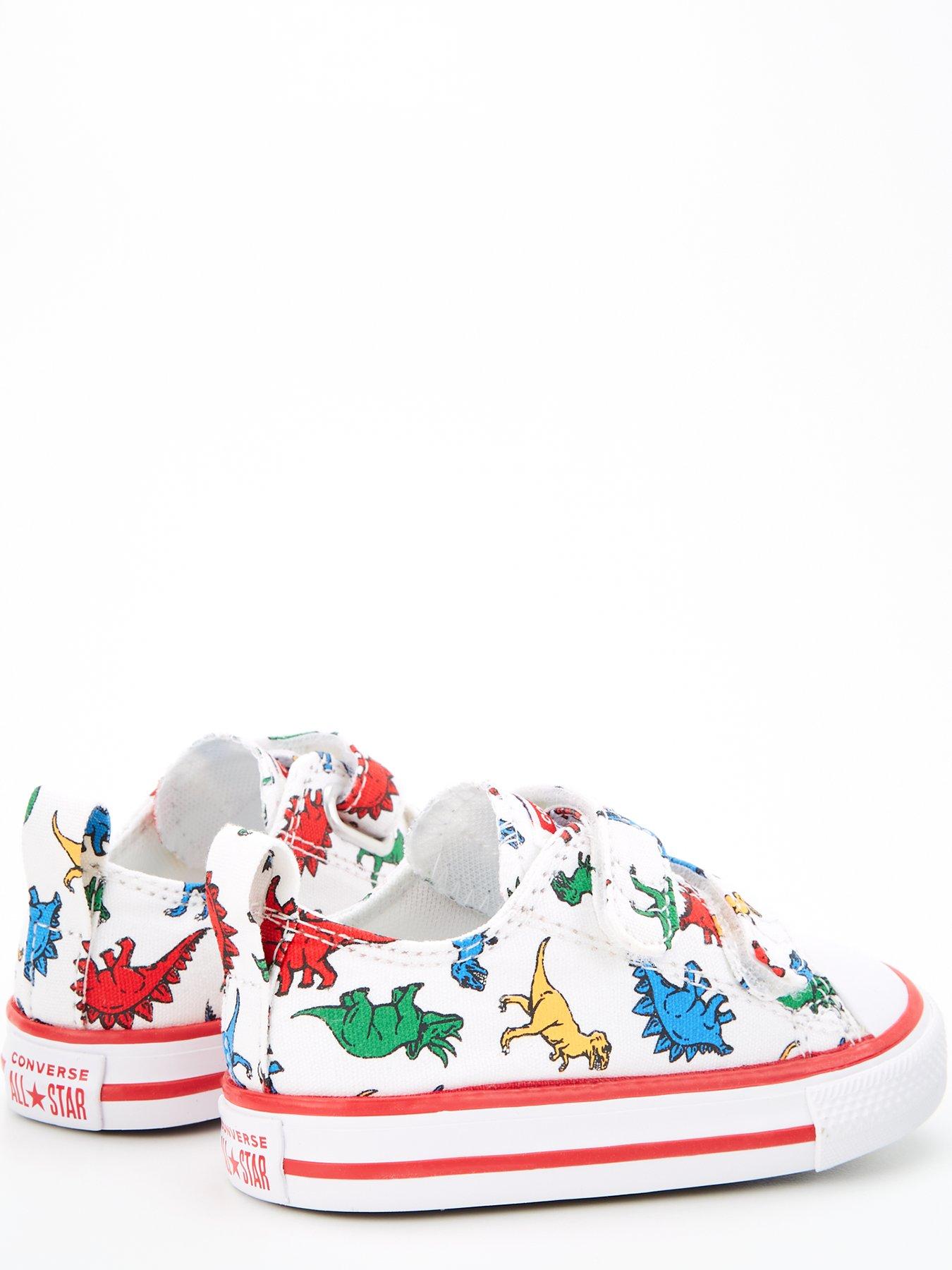 Converse chuck taylor all star 2v store dinosaur infant ox