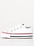  image of converse-chuck-taylor-all-star-leather-ox-infant-plimsollnbsp--white