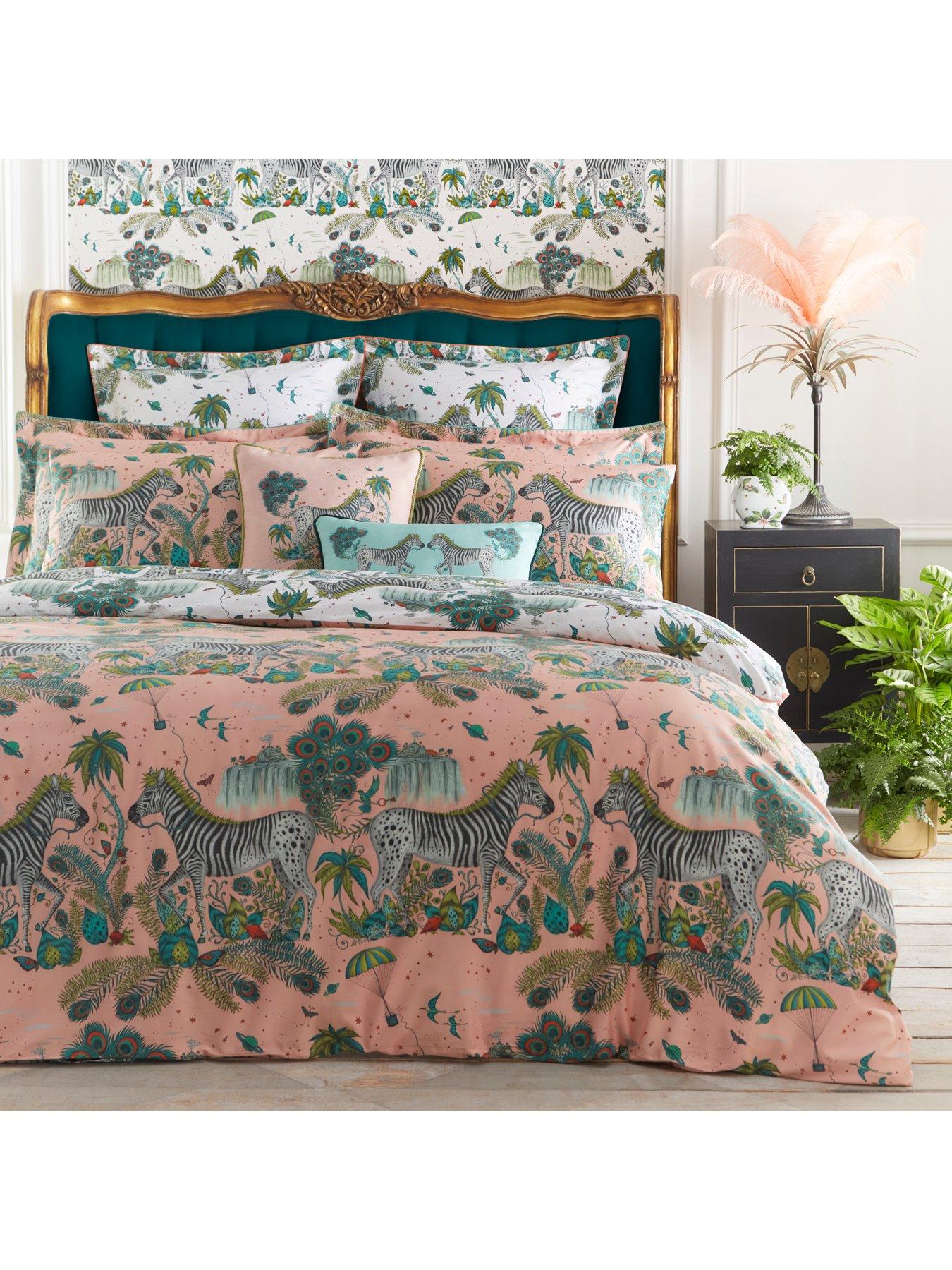 Emma J Shipley Lost World Pink Standard Pillow Case Pair very.co.uk