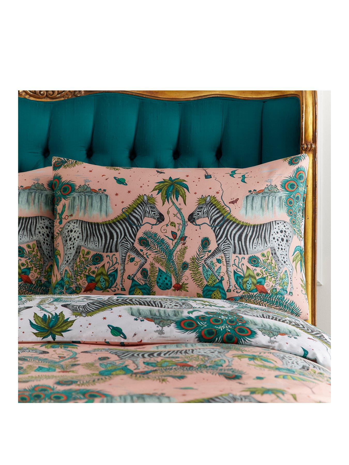 Emma J Shipley Lost World Pink Standard Pillow Case Pair very.co.uk