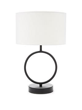 Product photograph of Italo Table Lamp from very.co.uk