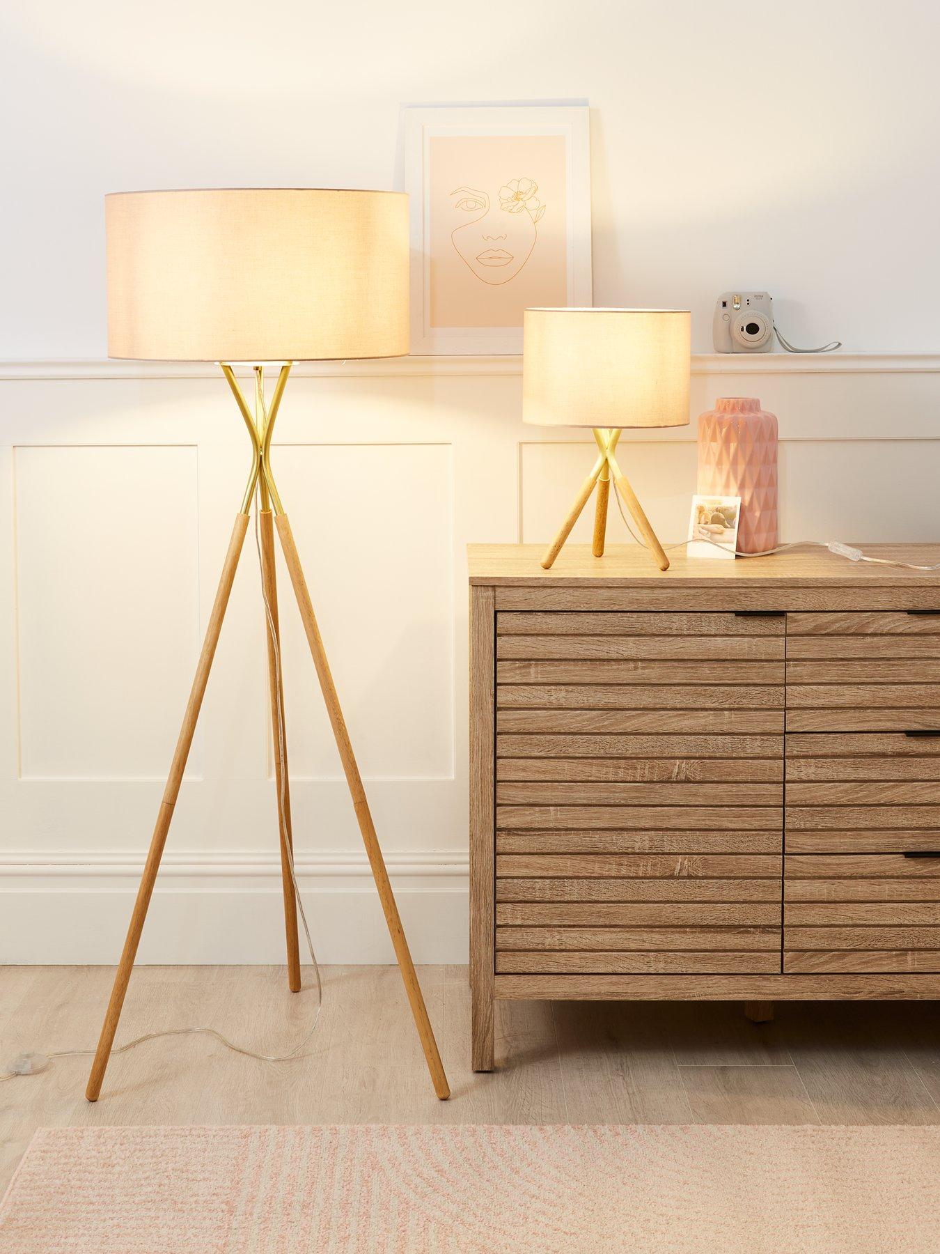 Image 2 of 4 of Lili Tripod Table Lamp