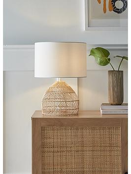 Product photograph of Eira Table Lamp from very.co.uk