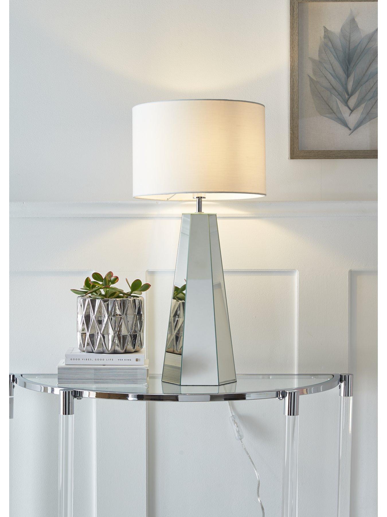 Product photograph of Very Home Colette Table Lamp from very.co.uk