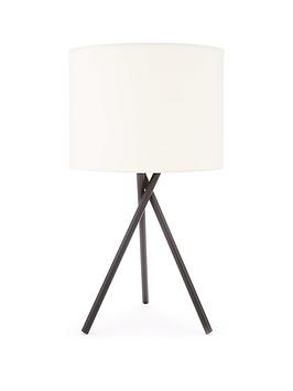 Product photograph of Sherlock Table Lamp from very.co.uk
