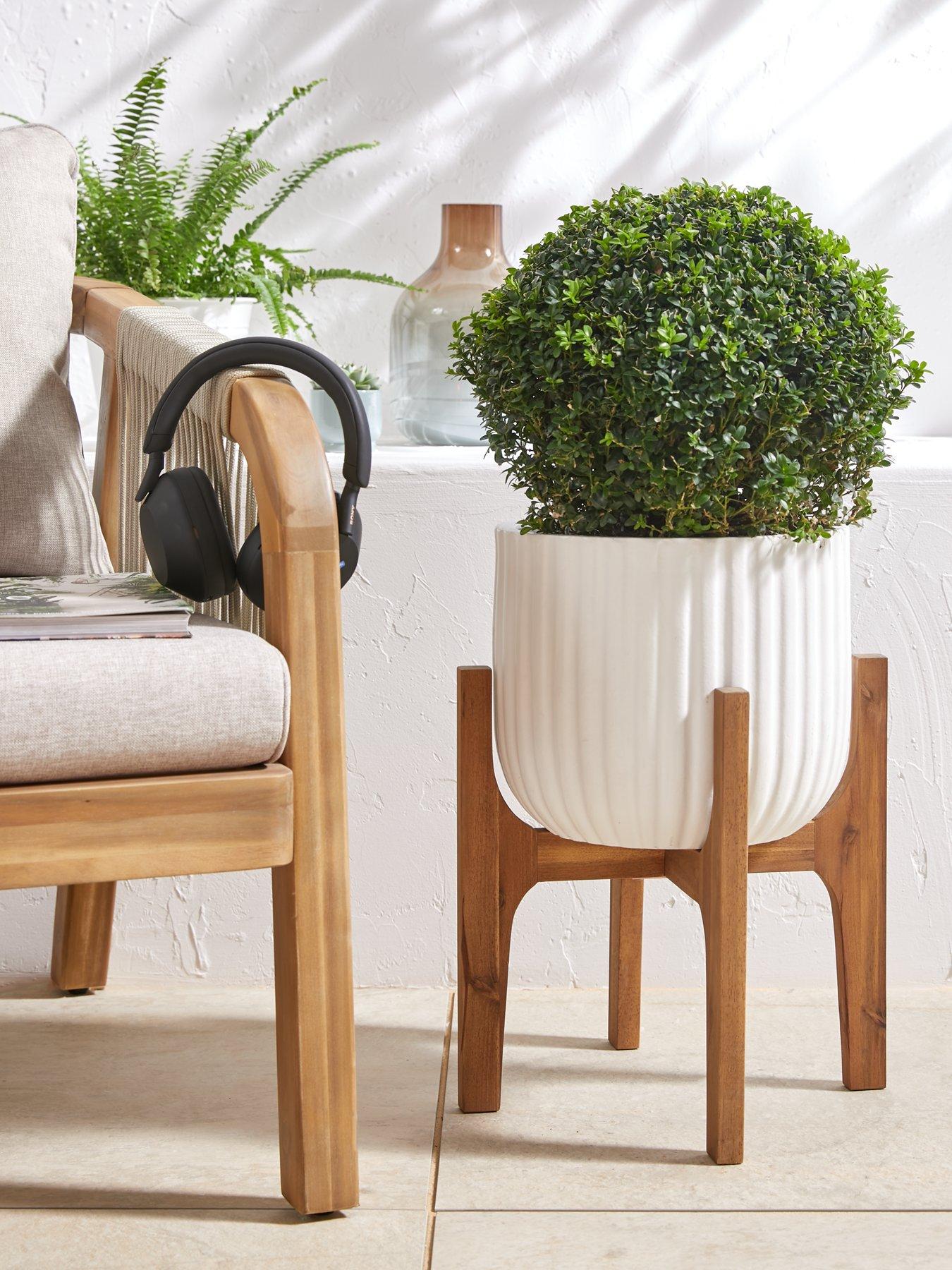 Product photograph of Michelle Keegan Monroe Planter With Stand from very.co.uk