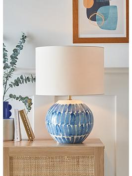 Very Home Modern Riveria Brushstroke Table Lamp