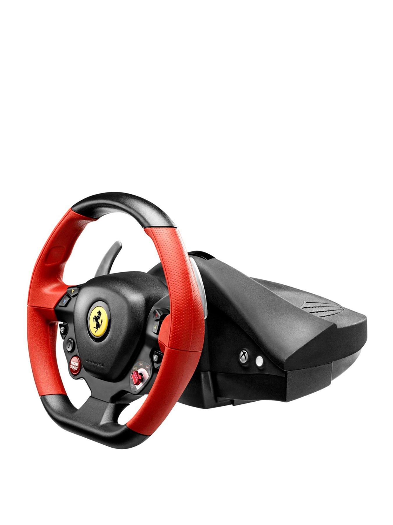 Thrustmaster ferrari 458 spider racing wheel xbox with stand outlet