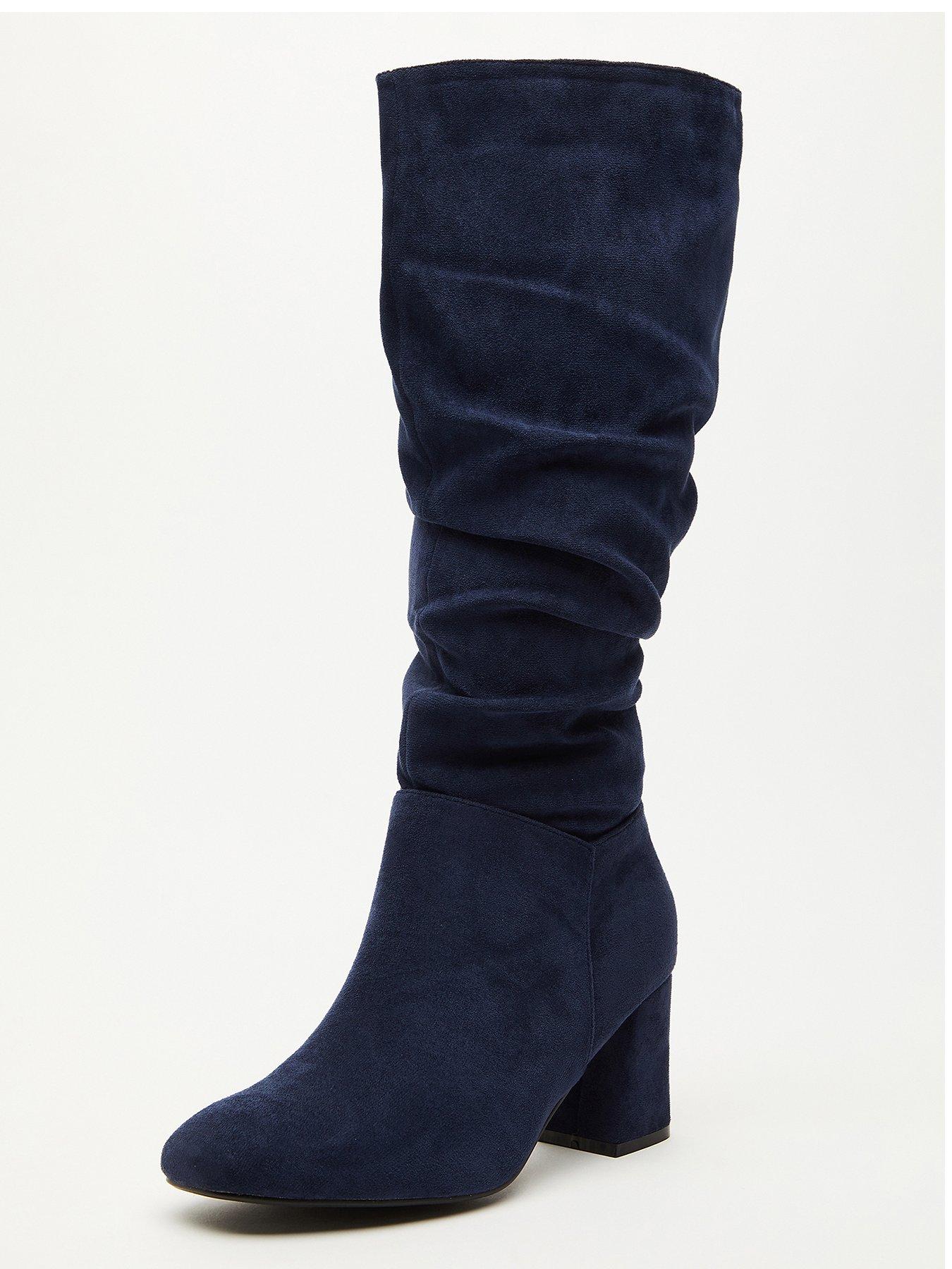 Wide fit 2025 slouch boots uk