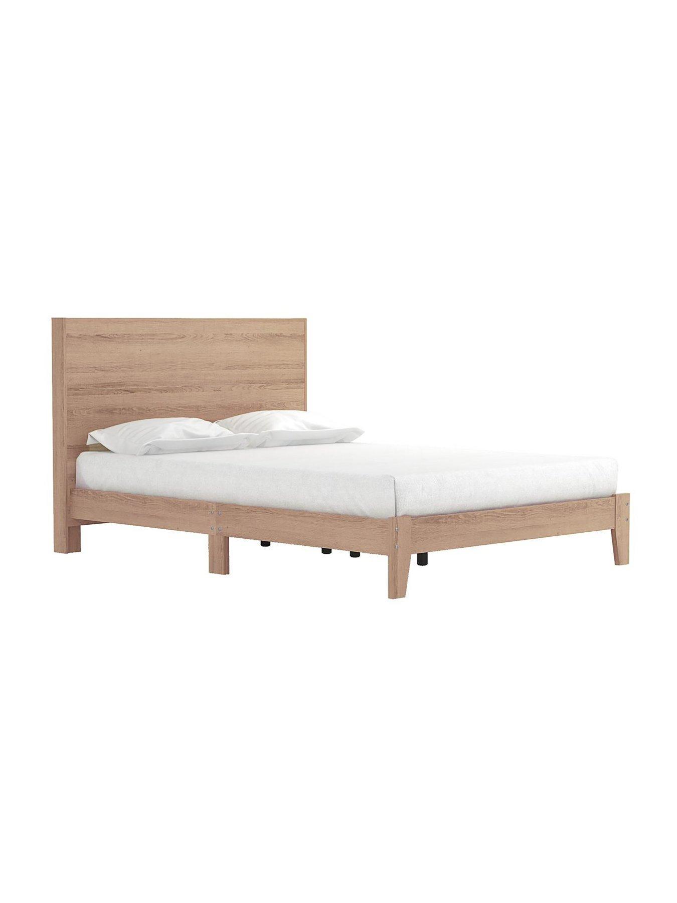 Product photograph of Very Home Camberley Bed With Mattress Options Buy And Save - Bed Frame With Memory Mattress from very.co.uk