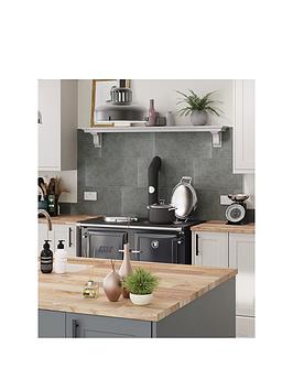Product photograph of Topps Tiles Kelsey Graphite 59 8cm X 29 7cm Box Of 7 Tiles from very.co.uk