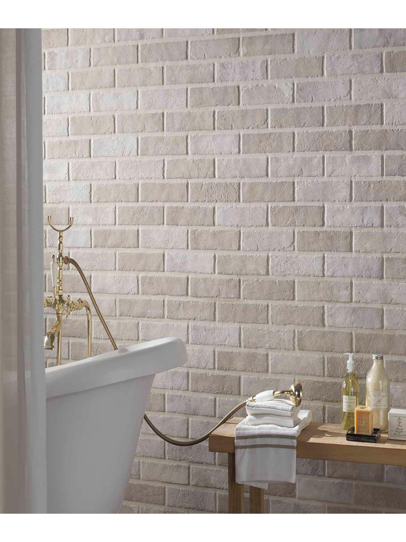 Topps Tiles Hartley Sand 6cm x 25cm (Box of 32 Tiles) very.co.uk