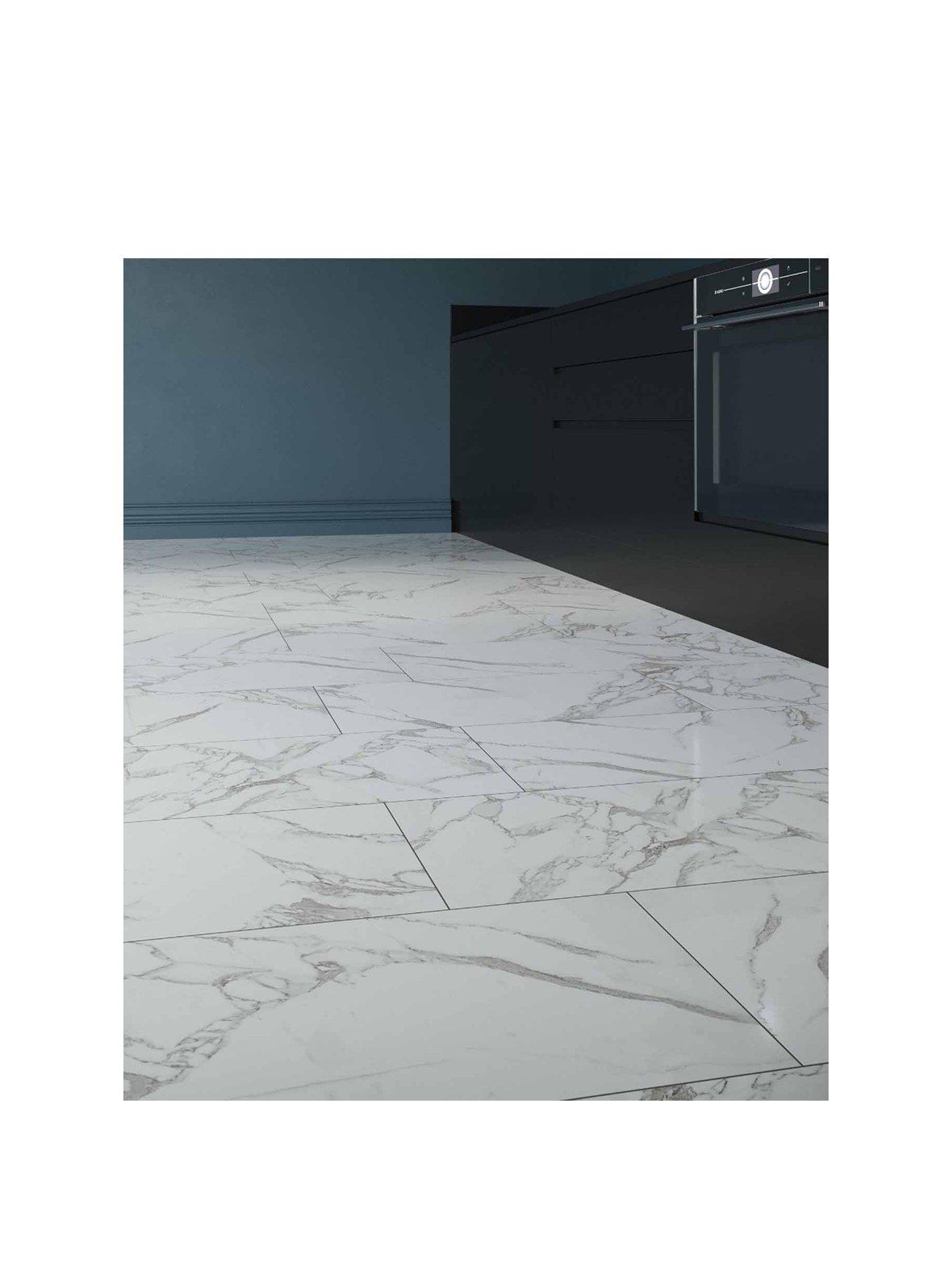 Product photograph of Topps Tiles Torrano Calacatta 30cm X 60cm Box Of 6 Tiles from very.co.uk