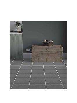 Product photograph of Topps Tiles Aspen Black 33 3cm X 33 3cm Box Of 9 Tiles from very.co.uk