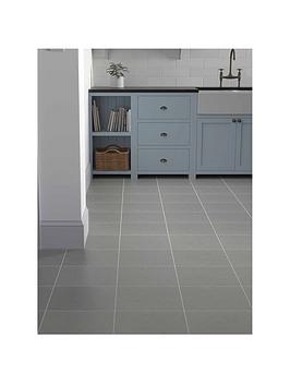 Product photograph of Topps Tiles Aspen Grey 33 3cm X 33 3cm Box Of 9 Tiles from very.co.uk
