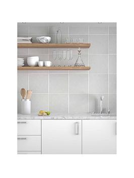 Product photograph of Topps Tiles Aspen White 33 3cm X 33 3cm Box Of 9 Tiles from very.co.uk