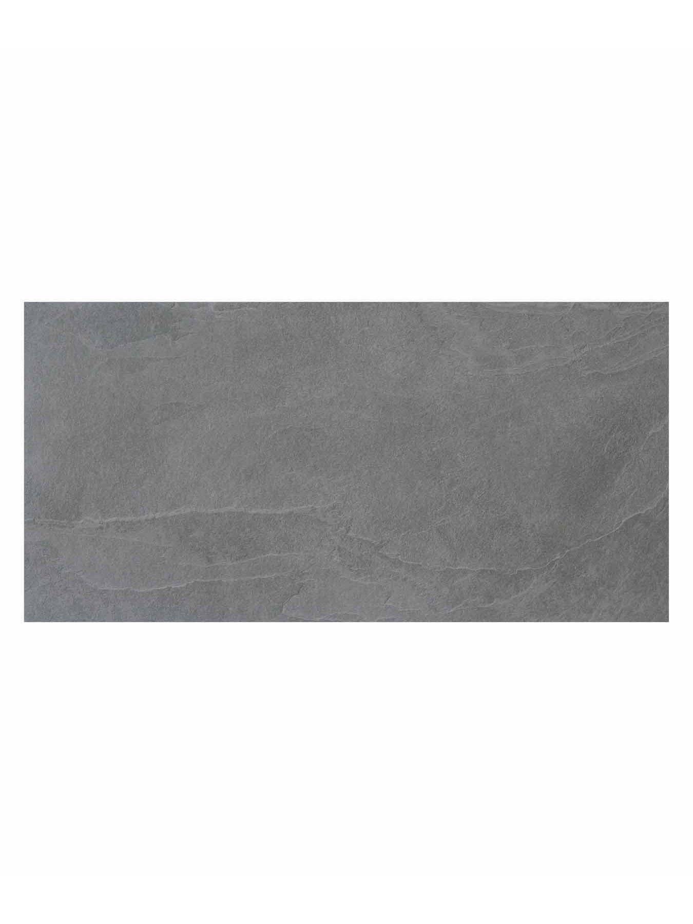 Topps Tiles Everscape Enis 45 x 90 cm Outdoor Tiles in Grey Pack of 2