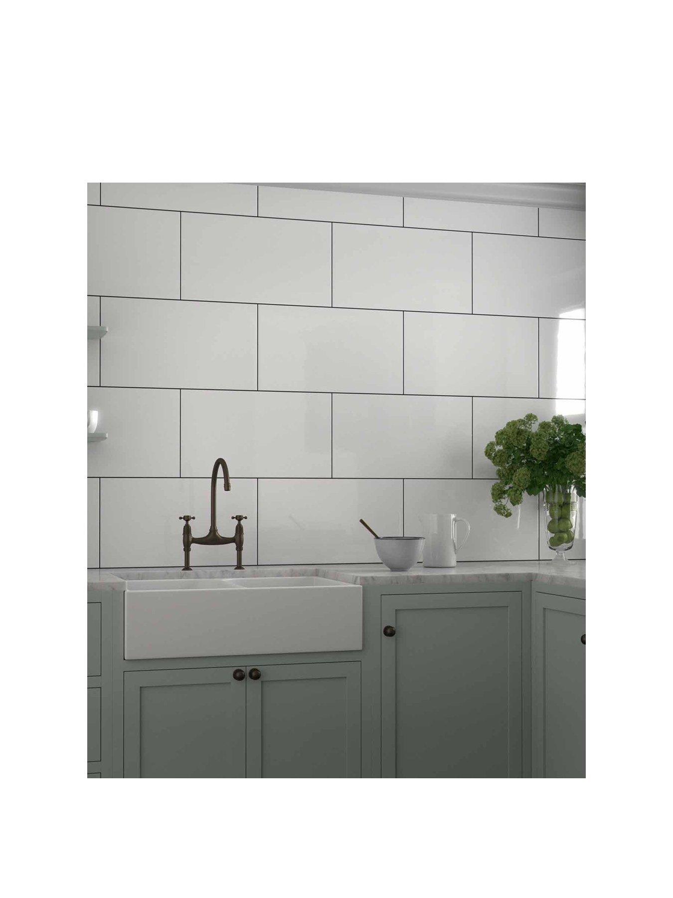 Product photograph of Topps Tiles Simply Gloss 33 5cm X 60cm Box Of 8 Tiles from very.co.uk