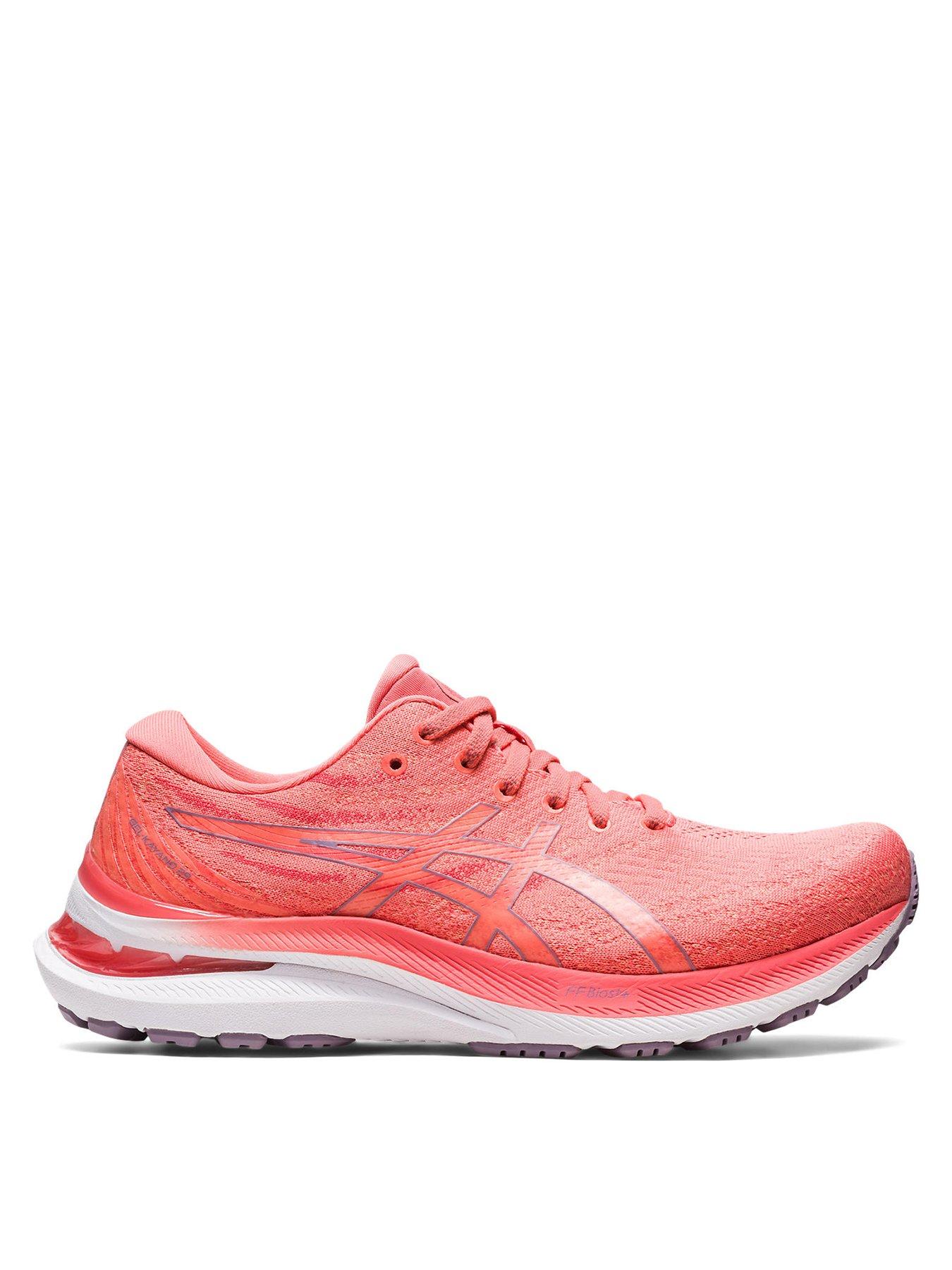 Pink shop asics trainers