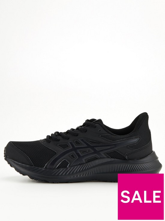 front image of asics-womens-jolt-4-running-trainers-black