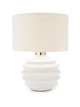 Product photograph of Michelle Keegan Giada Table Lamp from very.co.uk
