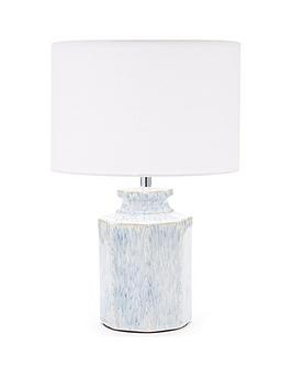 Product photograph of Nori Ceramic Table Lamp from very.co.uk