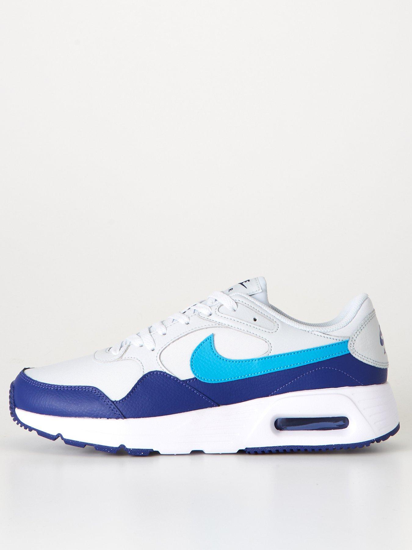 Nike thea blue on sale trainers