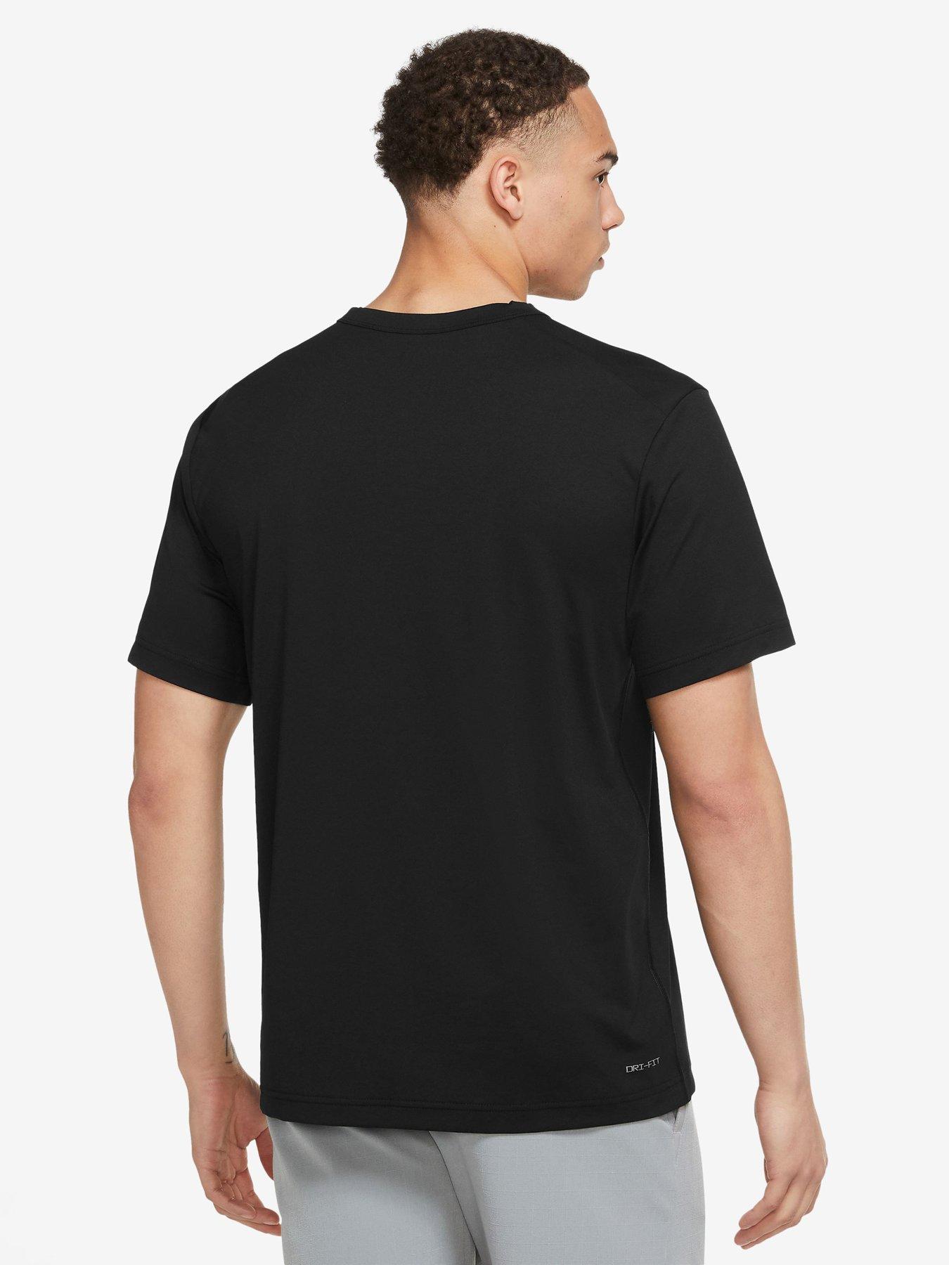 Nike Train Hyverse T-Shirt - Black | very.co.uk