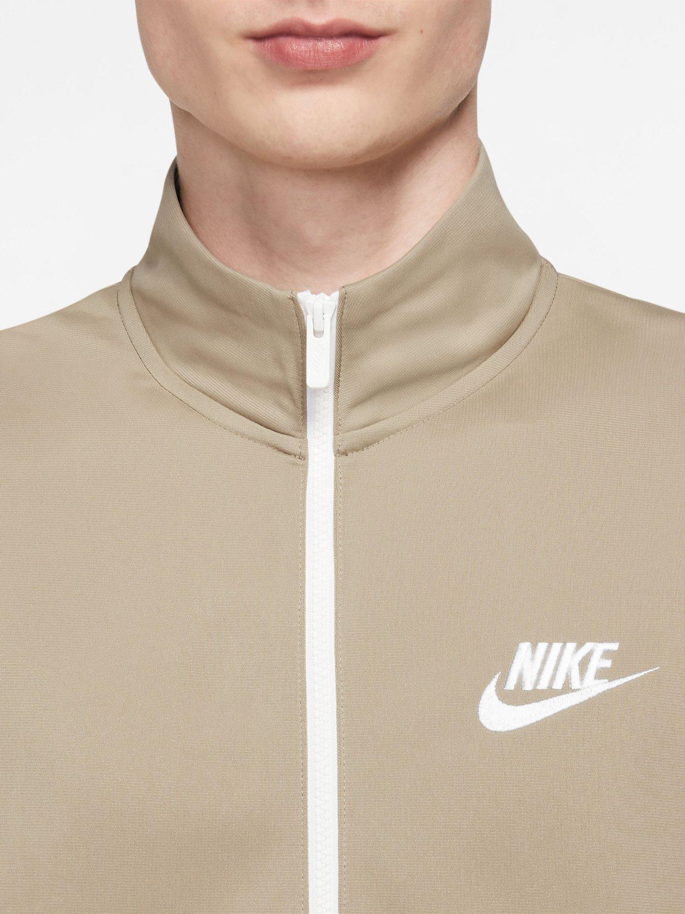 Nike swoosh polyknit discount joggers in khaki