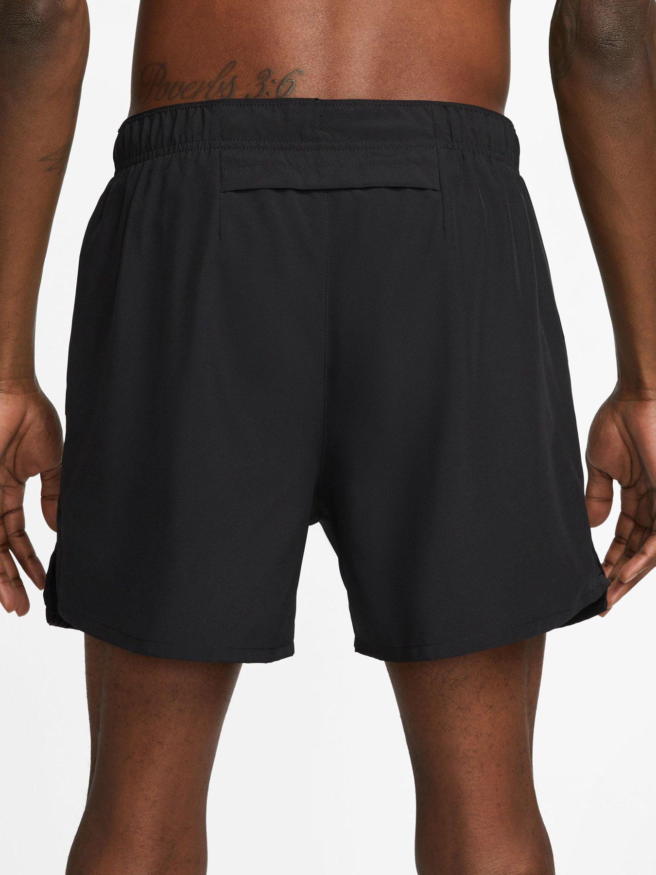 Nike Run Challenger Dri Fit 5inch Brief Lined Short Black very