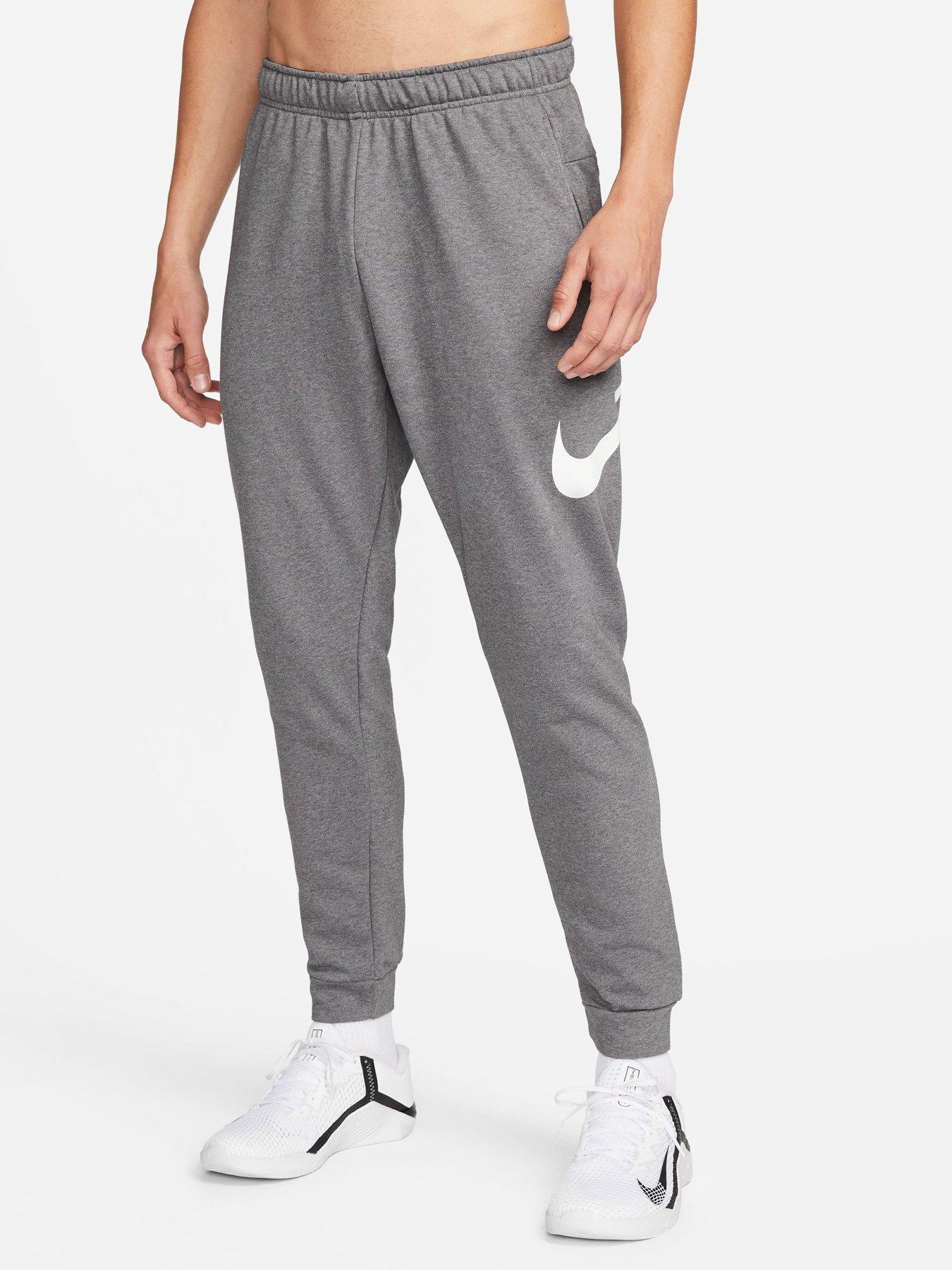 Grey nike swoosh online bottoms