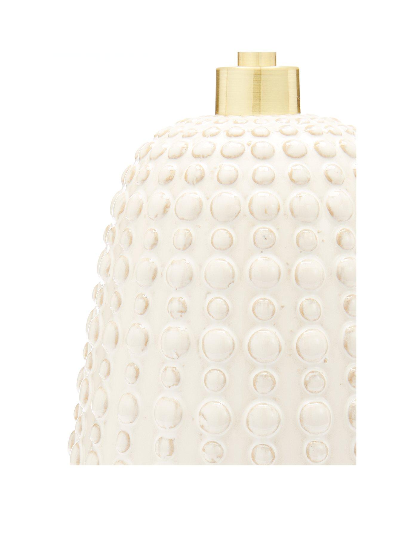 Image 3 of 4 of Very Home Casa Dot Table Lamp - Nude