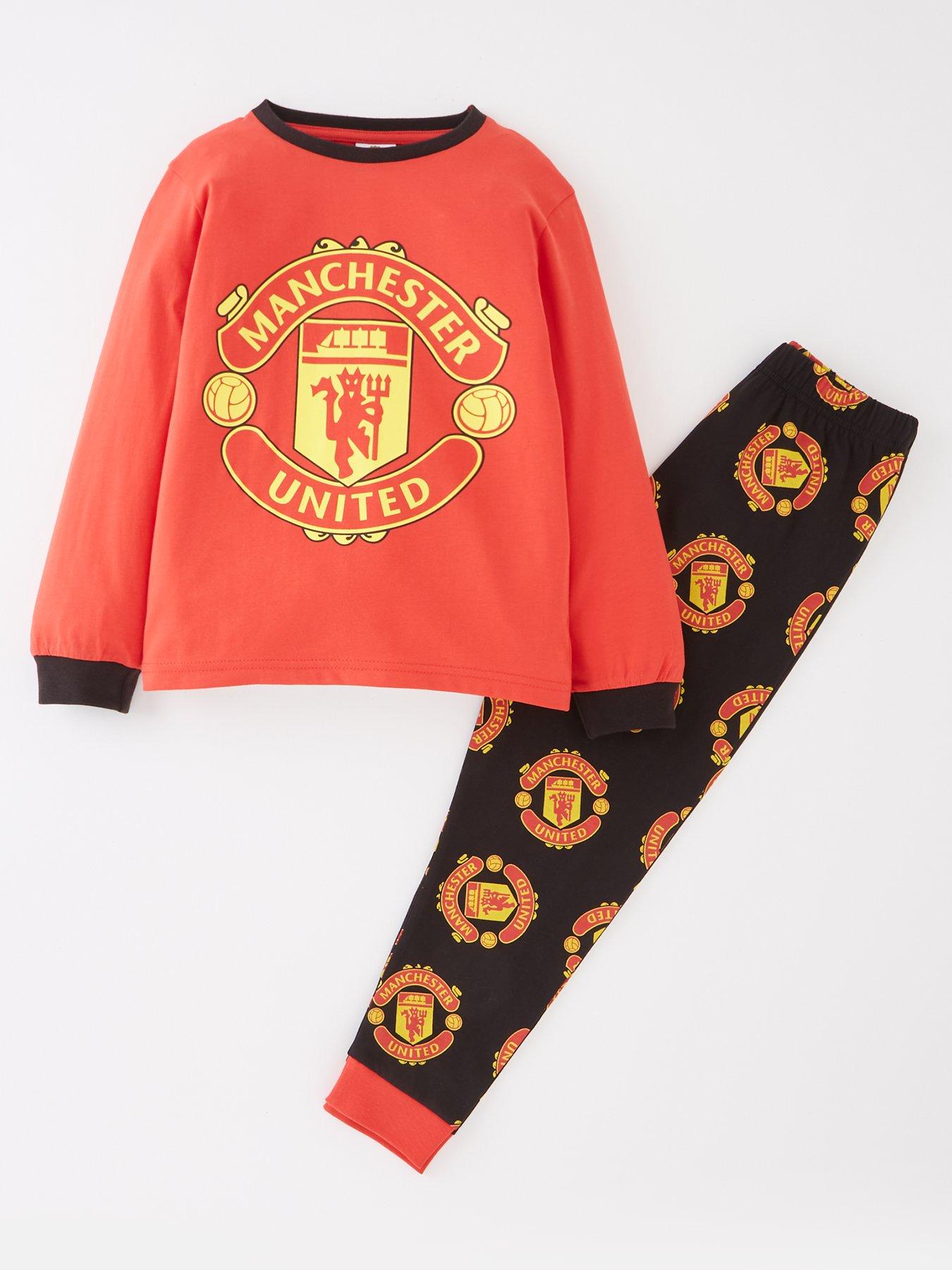 Manchester United Football Club Long Sleeve Pyjamas Red very