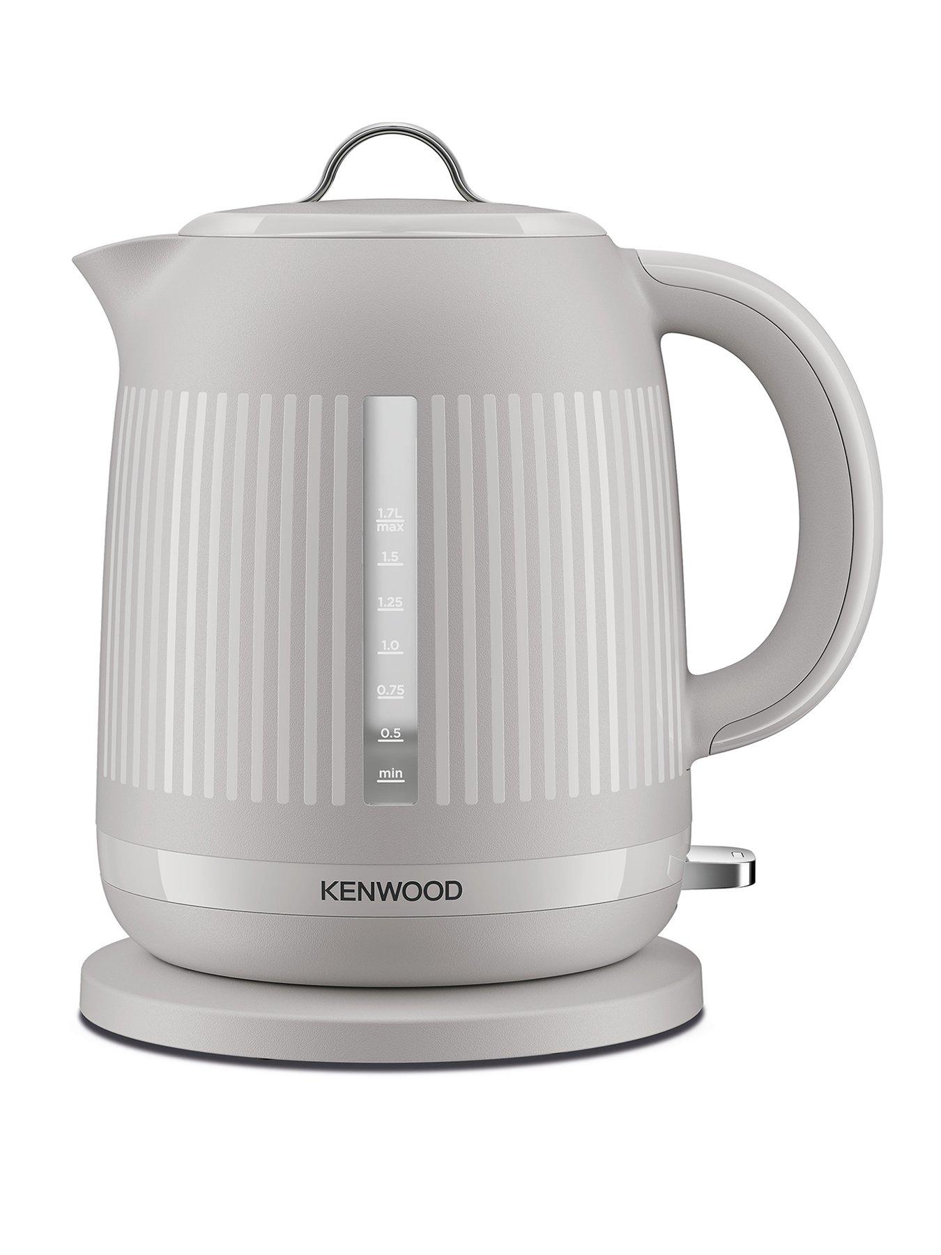 Product photograph of Kenwood Dawn Kettle Zjp09 000cr - Oatmeal Cream from very.co.uk