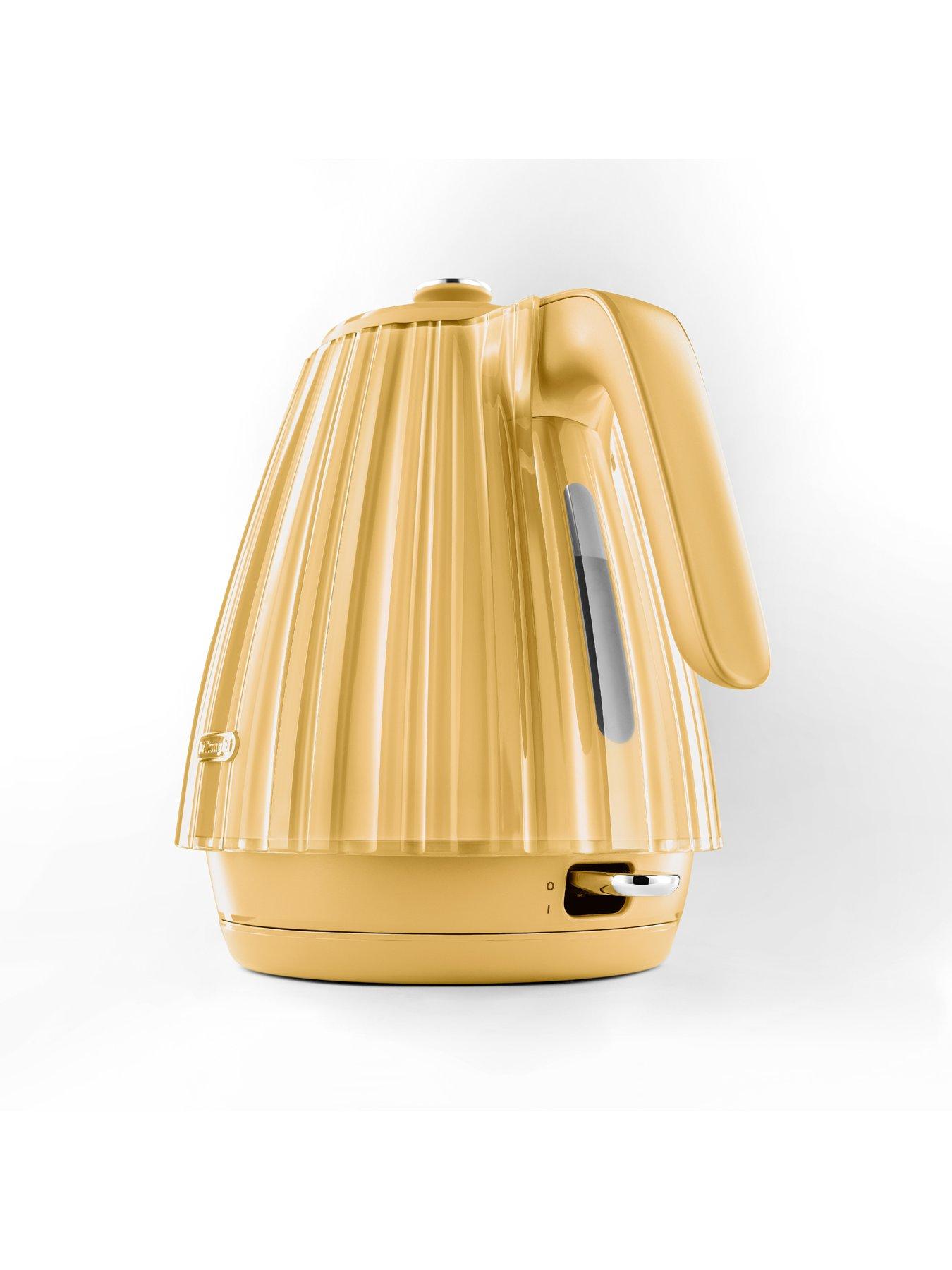 Delonghi yellow kettle hot sale
