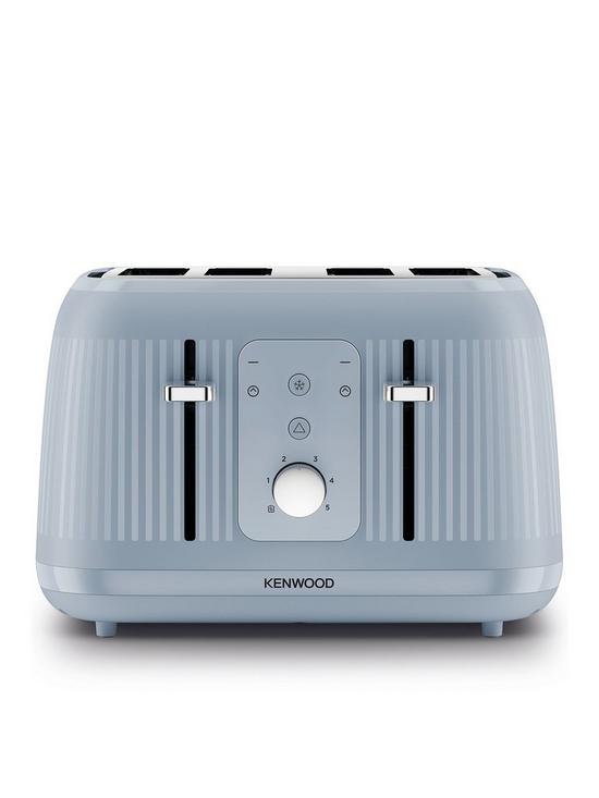 front image of kenwood-dawn-4-slice-toaster-tfp09000bl--nbspstone-blue