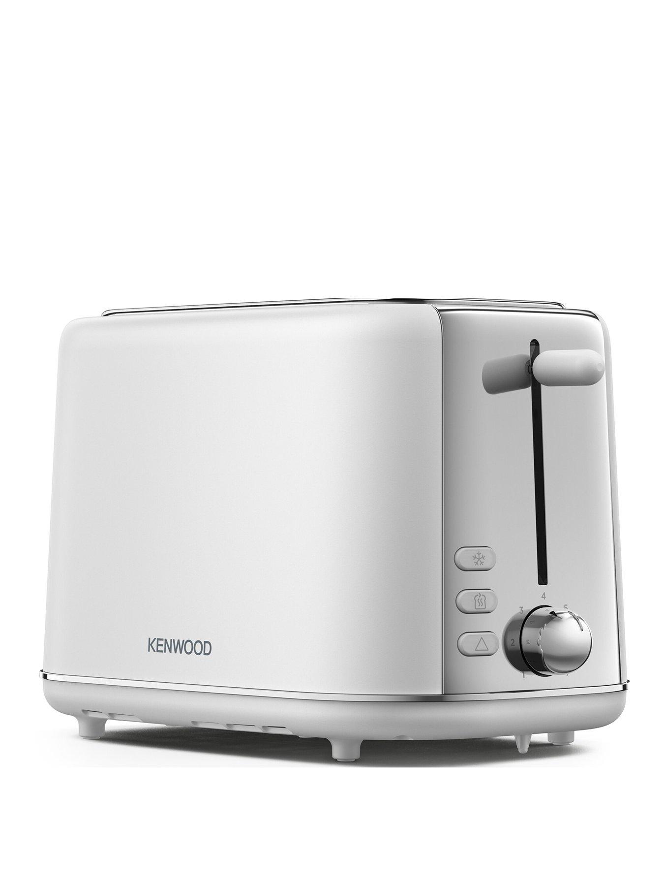 Product photograph of Kenwood Tcp05 C0wh Toaster from very.co.uk