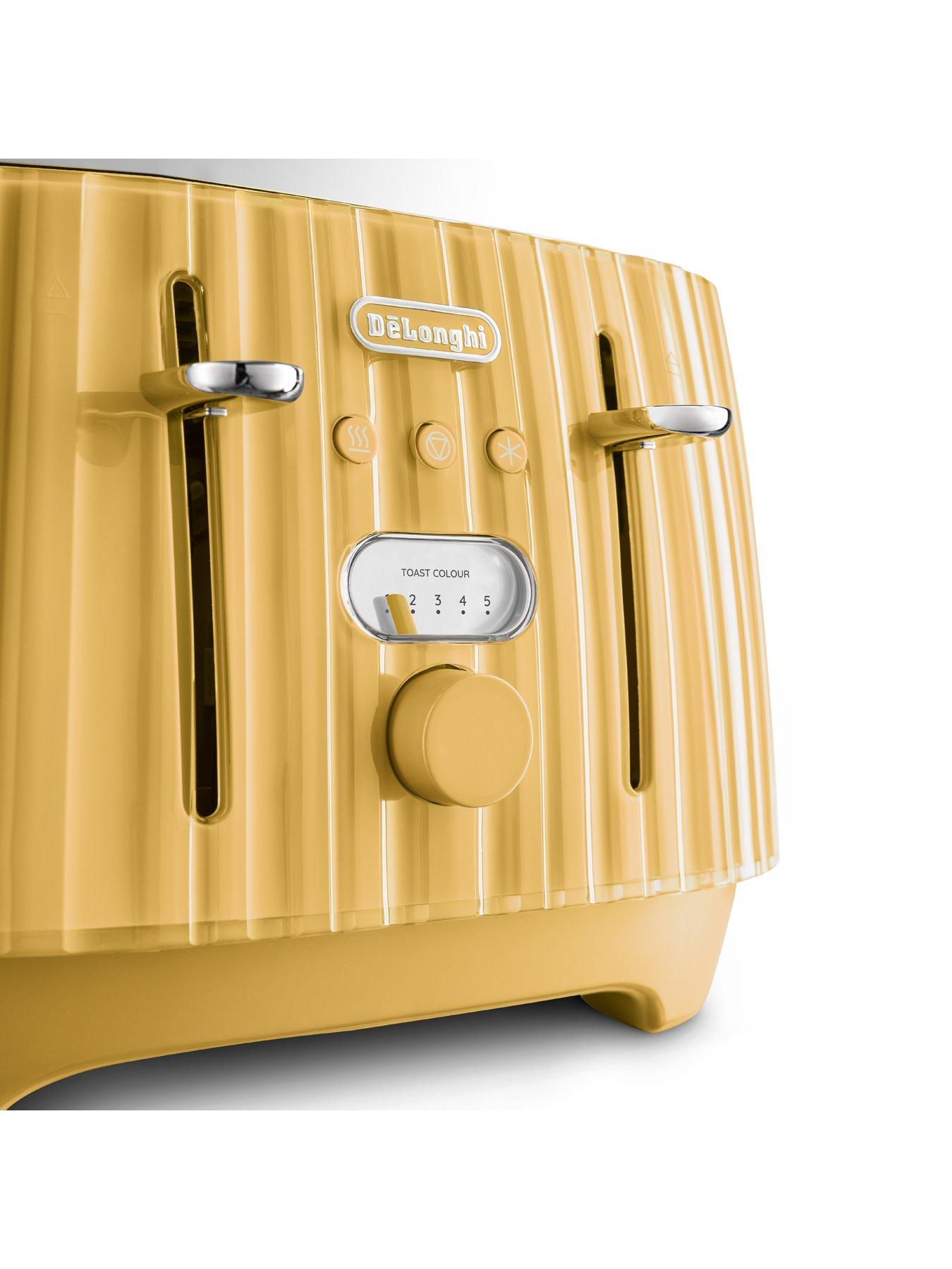 Delonghi yellow toaster best sale