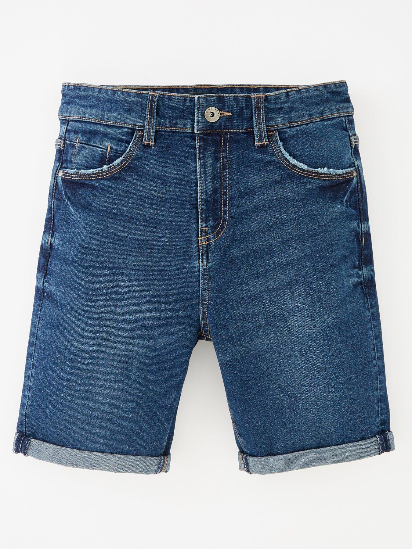 Boys skinny jean shorts sale