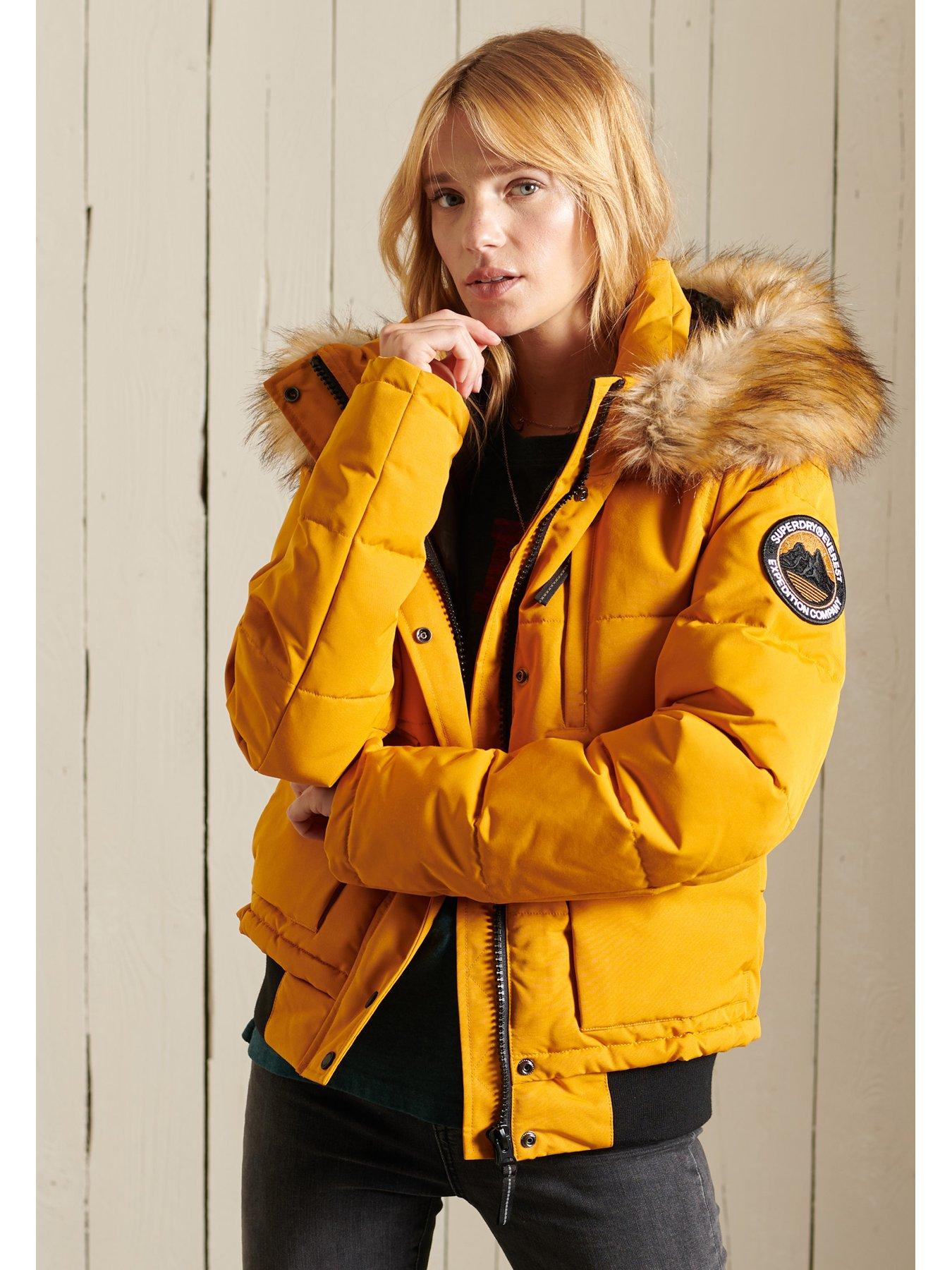 Everest ella 2025 bomber jacket yellow