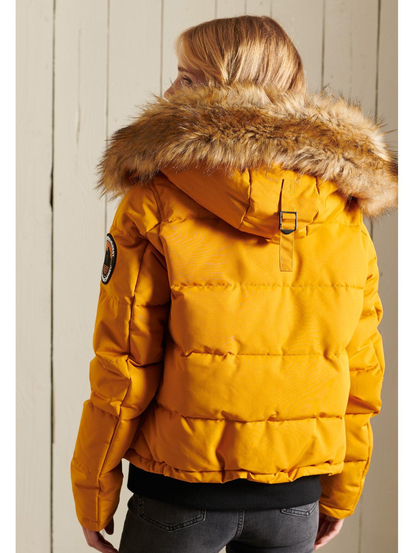 Everest ella 2025 bomber jacket yellow