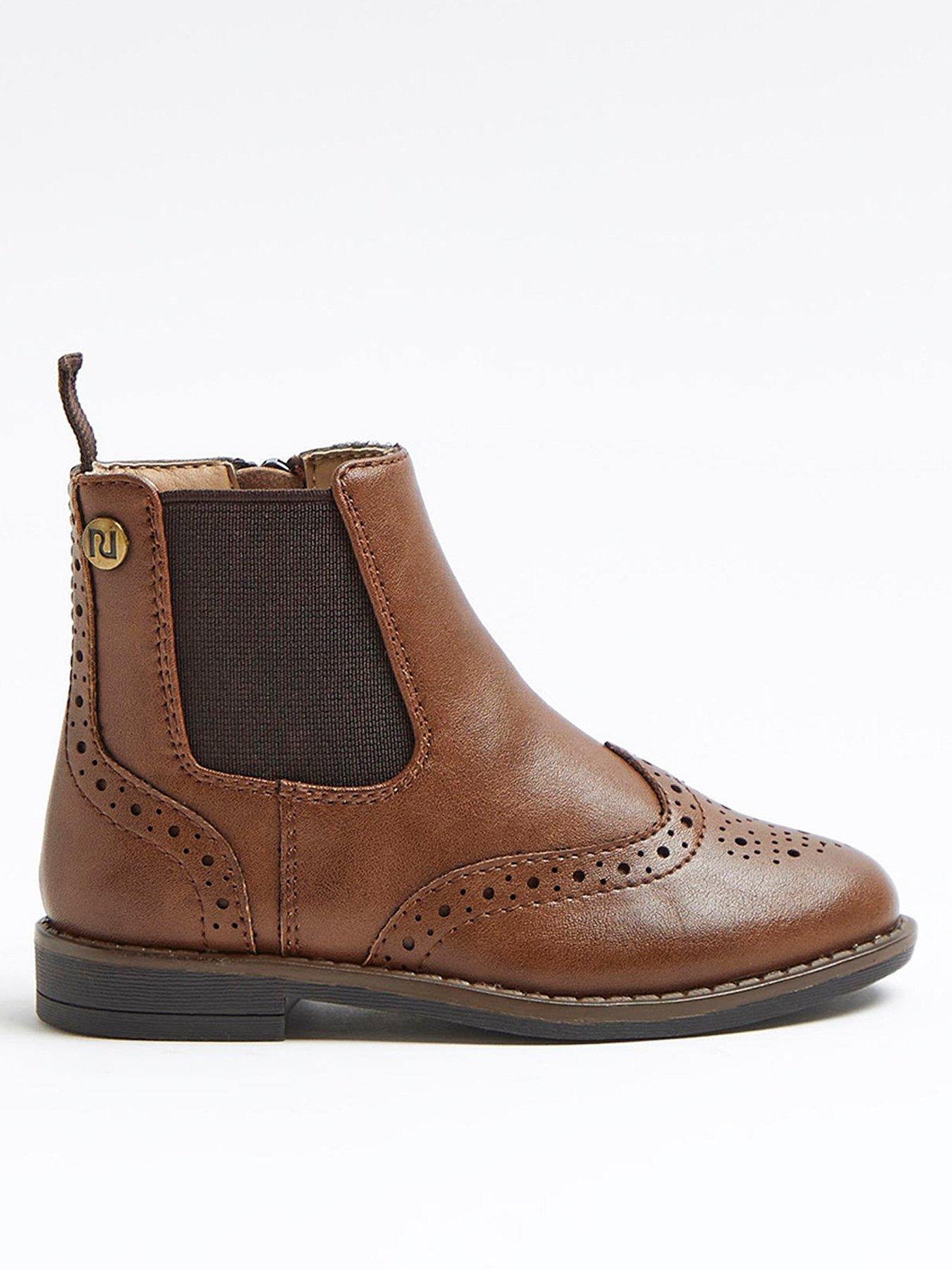 river island brogue ankle boots