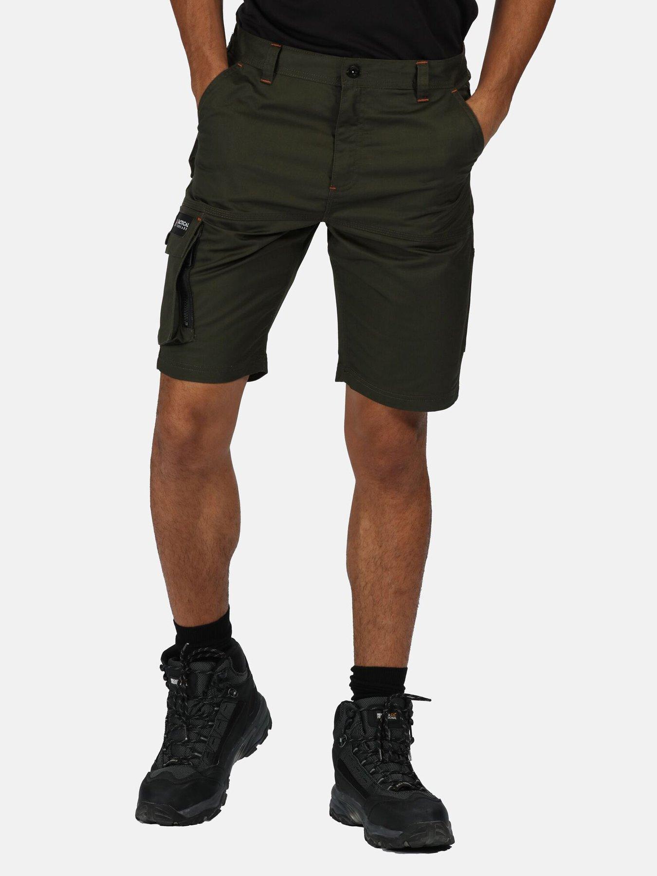 regatta-professional-workwear-heroic-cargo-short-khaki