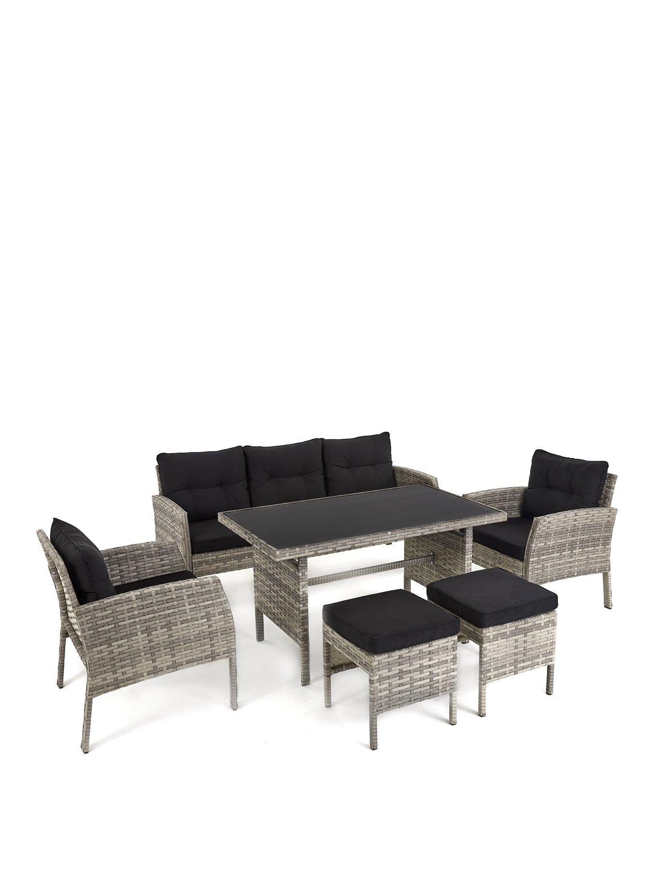 Image 2 of 6 of Very Home Desert Casual Dining Set Garden Furniture