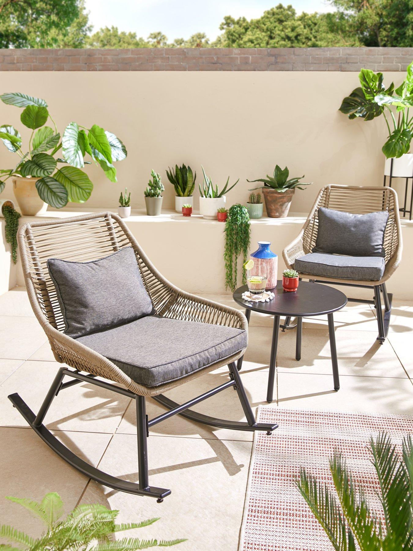 undefined Monaco Rocker Bistro Set