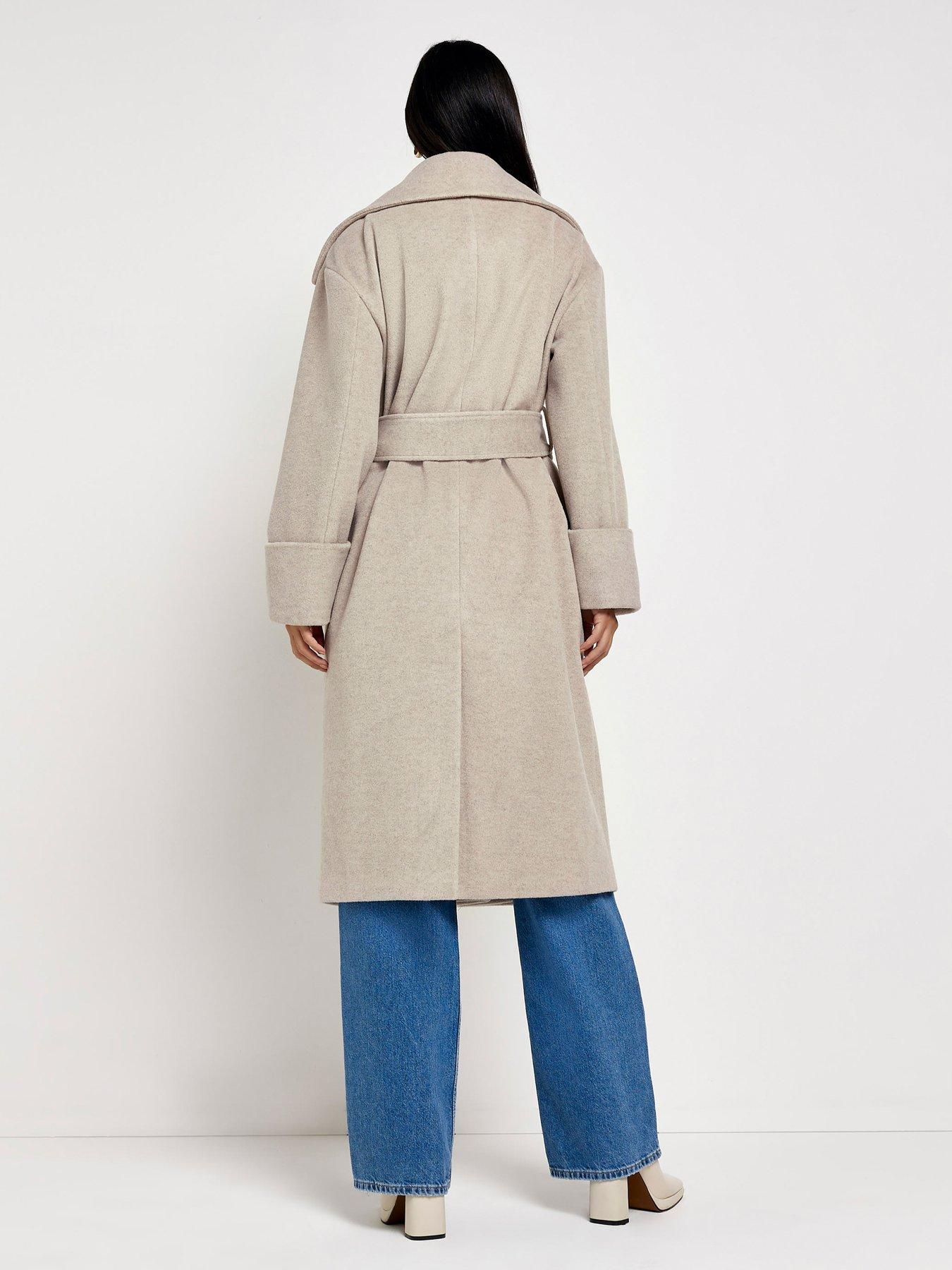 Belted hot sale robe coat